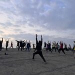 یوگا در طبیعت